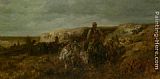 Adolf Schreyer The Pass Over the Hills painting